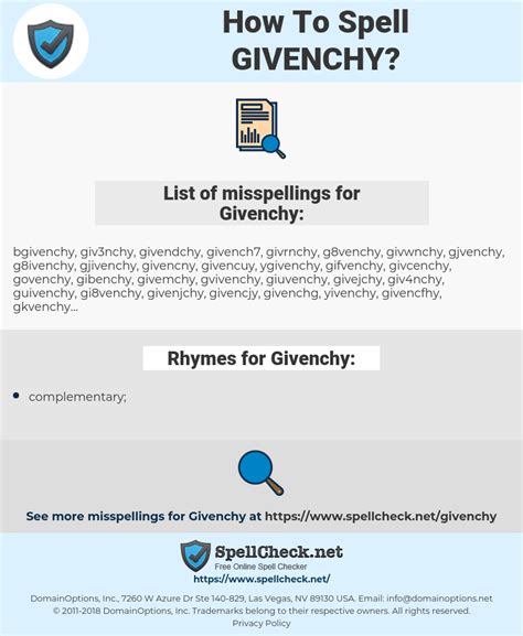 spell givenchy|how do you spell givenchy.